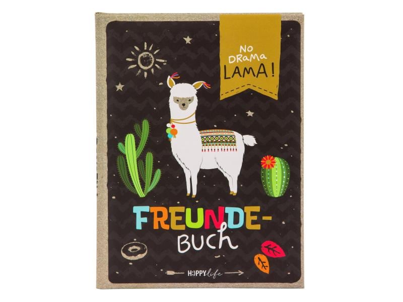 Goldbuch Livre d’amis llama