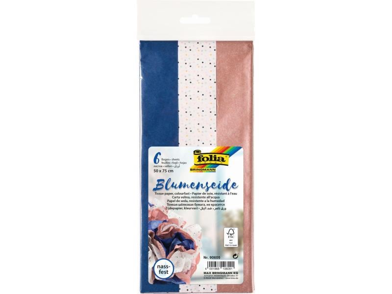 Folia Papier de soie Mix Blue