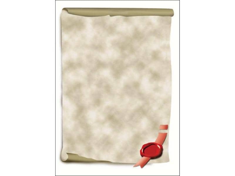 Sigel Papier à motif DP521 Rouleau de documents, A4, 12 feuilles