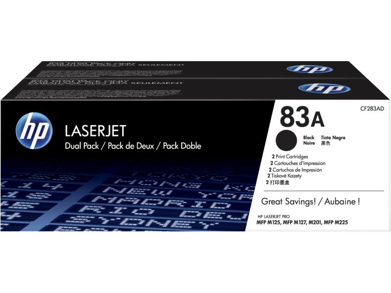 HP Toner Nr. 83A (CF283AD) noir