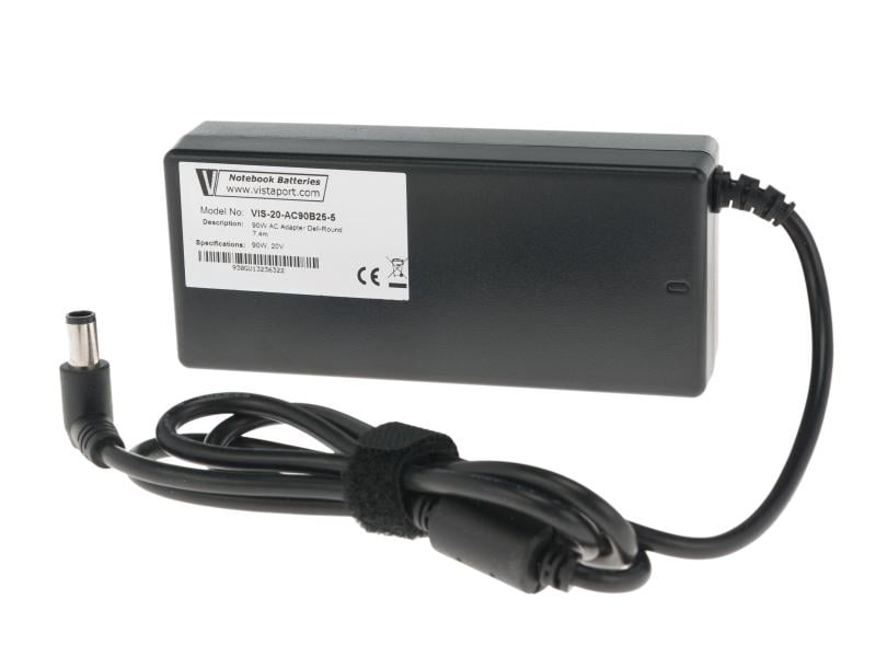 Vistaport Bloc d’alimentation 90 W Dell 7,4 mm Connecteur