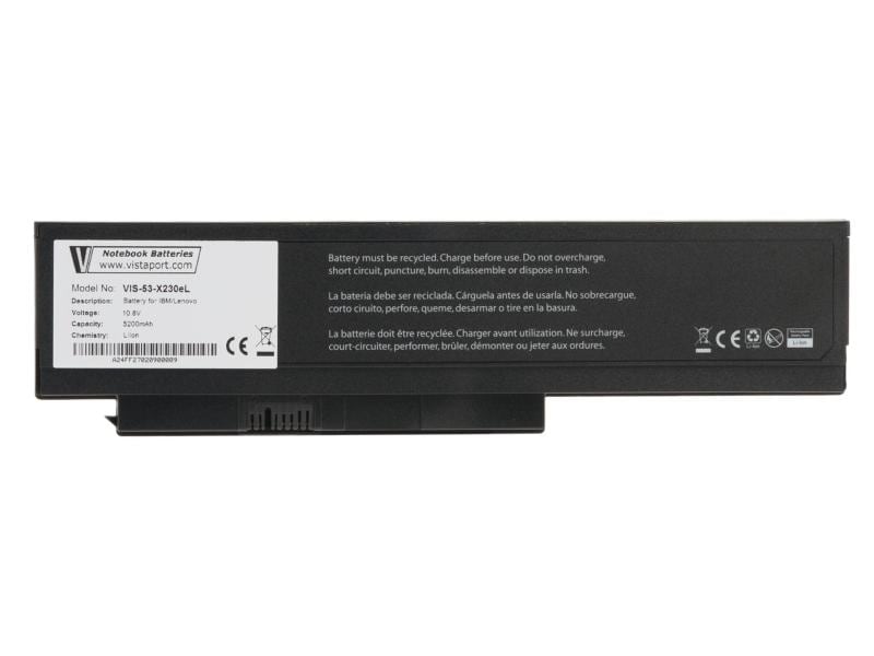 Vistaport Batterie pour IBM-Lenovo ThinkPad X230/X220