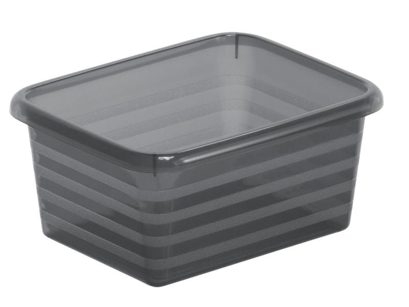 Rotho Corbeille de format Linus A7 Anthracite