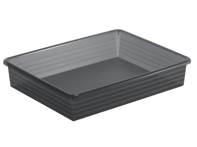 Rotho Corbeille de format Linus A4 Anthracite