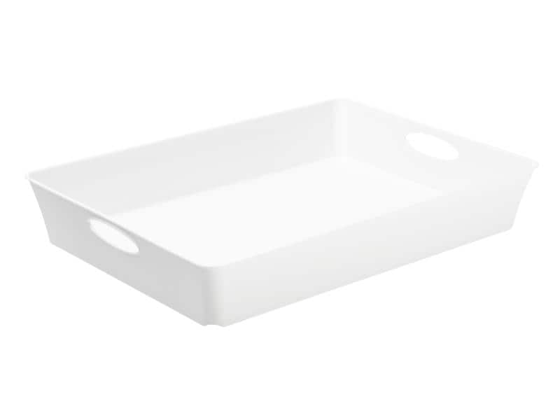 Rotho Boîte de rangement Living Box C4 / 4.5 Litre Blanc