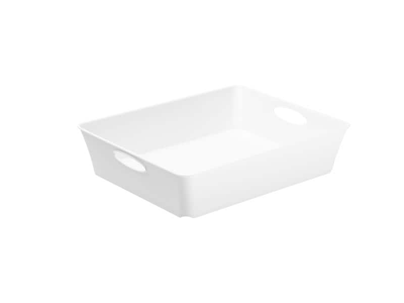 Rotho Boîte de rangement Living Box C5 / 2.5 litres blanc