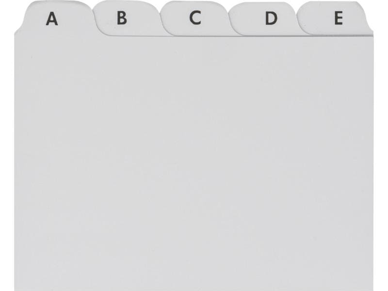 Brunnen Fiches A7 A-Z Vierge