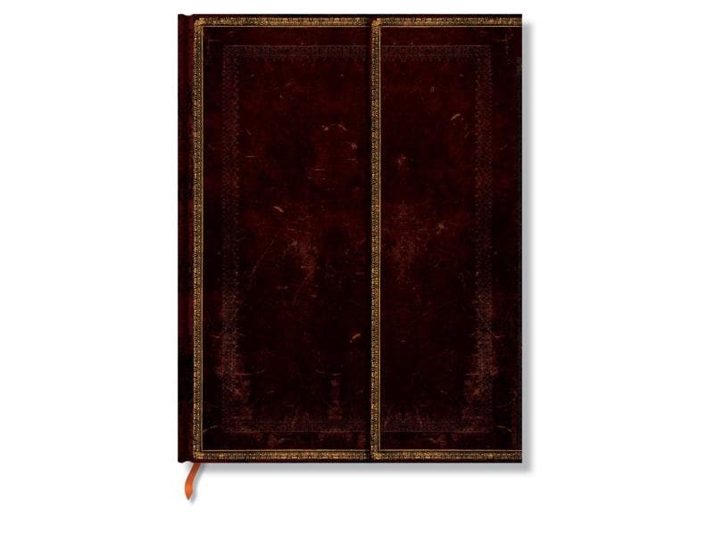 Paperblanks Carnet de notes 180 mm x 230 mm Cuir du Maroc
