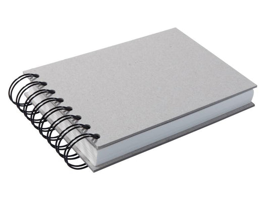 Sigel Carnet de notes A6, Différentes linéatures, Gris