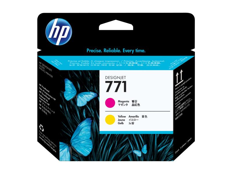 HP Tête d’impression Nr. 771 (CE018A) Magenta/Yellow