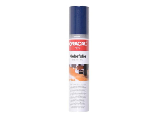 ORAFOL Film de vinyle Oracal 751C / 31.5 x 300 cm bleu foncé
