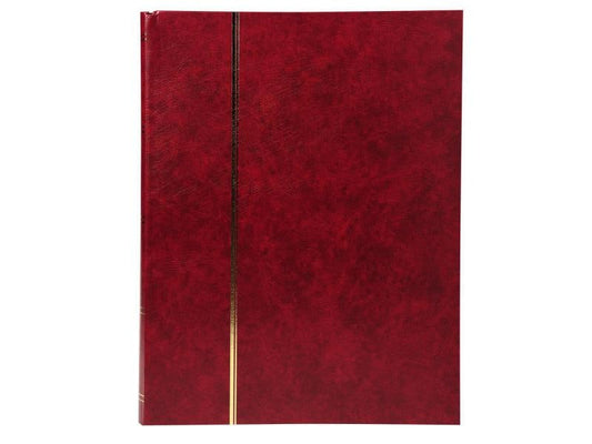 Exacompta Album de collection Timbres, 22,5 x 30,5 cm, 48 pages, rouge
