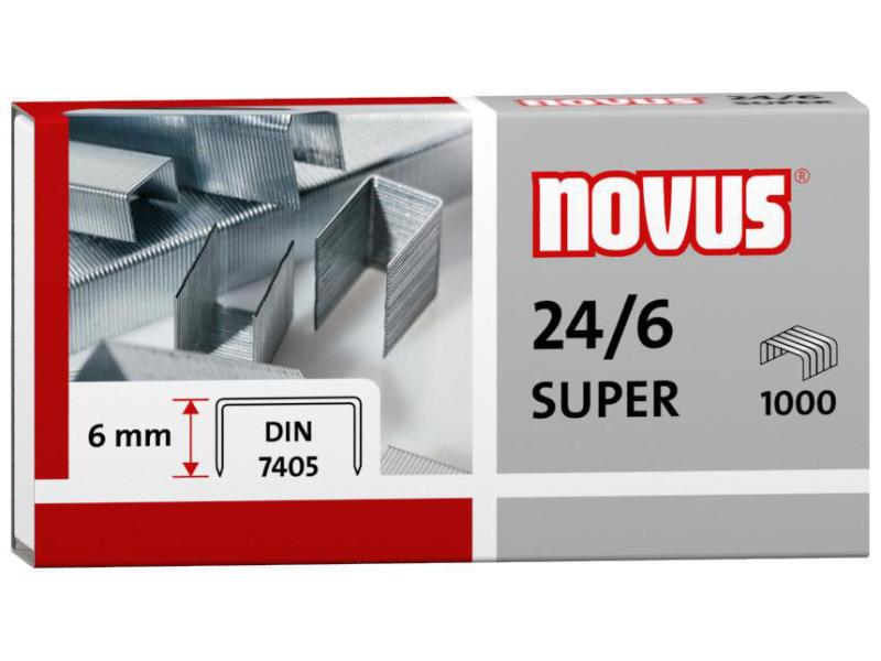 Novus Agrafe 24/6 Super 1000 pièces