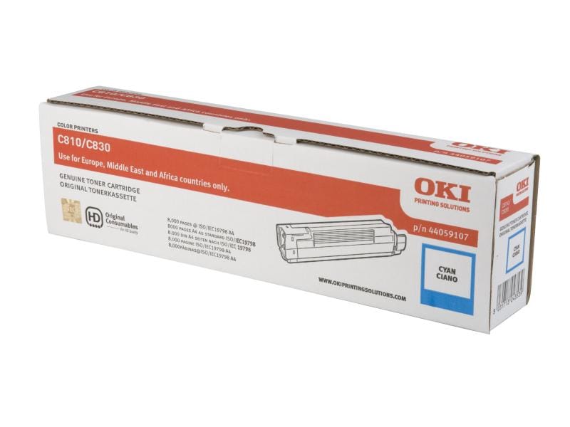OKI Toner 44059107 Cyan