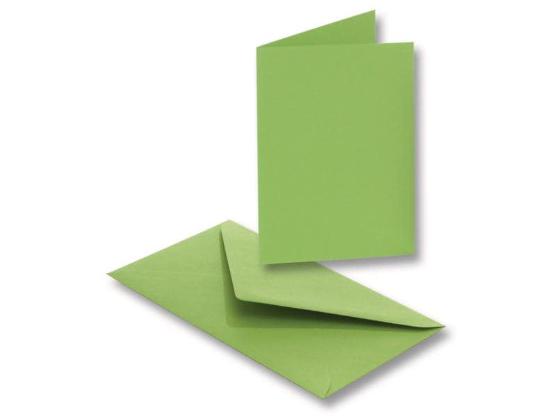 Folia Carte vierge 220 g/m² rectangulaire vert clair
