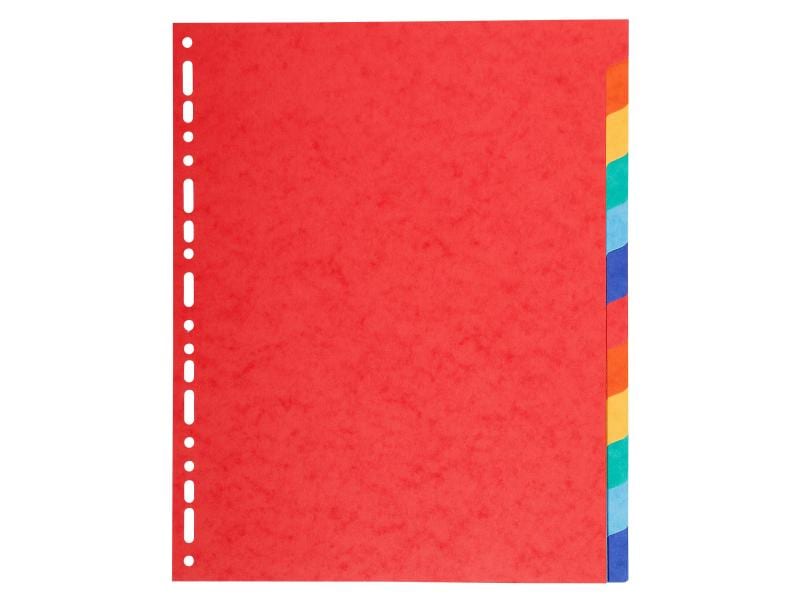 Biella Registre TopColor Rouge, 12 pièces