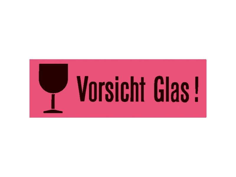 HERMA Étiquettes de texte 39 x 118 mm Vorsicht Glas, 1000 Stück