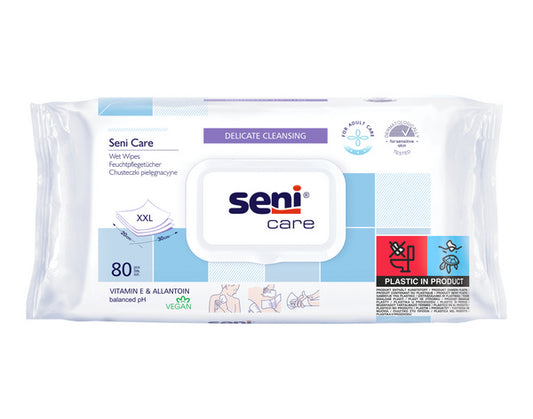 Seni Care lingettes de soin humides