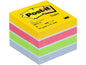 Post-it Fiche de bloc-notes Mini cube 5.1 cm x 5.1 cm