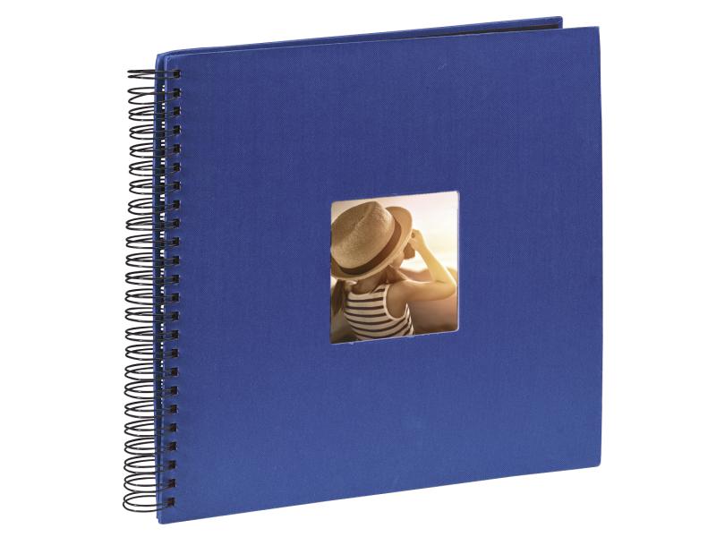 Hama Album photo Fine Art 36 x 32 cm bleu foncé, 50 pages noires