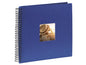 Hama Album photo Fine Art 36 x 32 cm bleu foncé, 50 pages noires