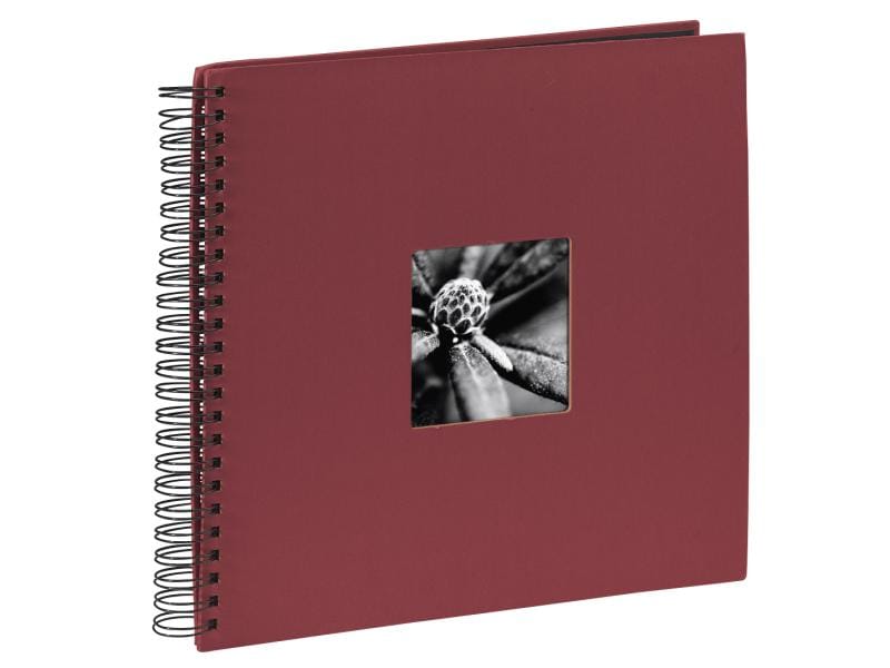 Hama Album photo Fine Art 36 x 32 cm Bordeaux, 50 pages noires