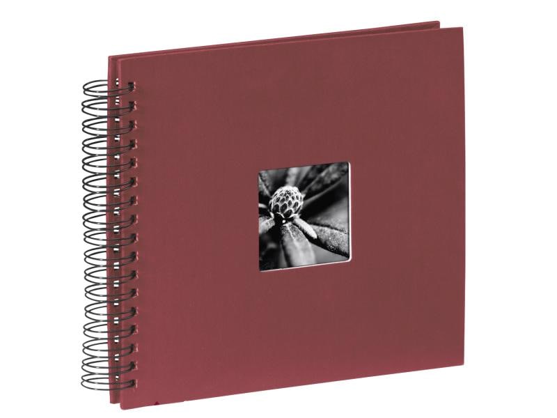 Hama Album photo Fine Art 28 x 24 cm Bordeaux, 50 pages noires
