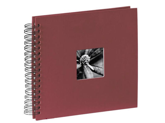Hama Album photo Fine Art 28 x 24 cm Bordeaux, 50 pages noires