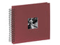 Hama Album photo Fine Art 28 x 24 cm Bordeaux, 50 pages noires