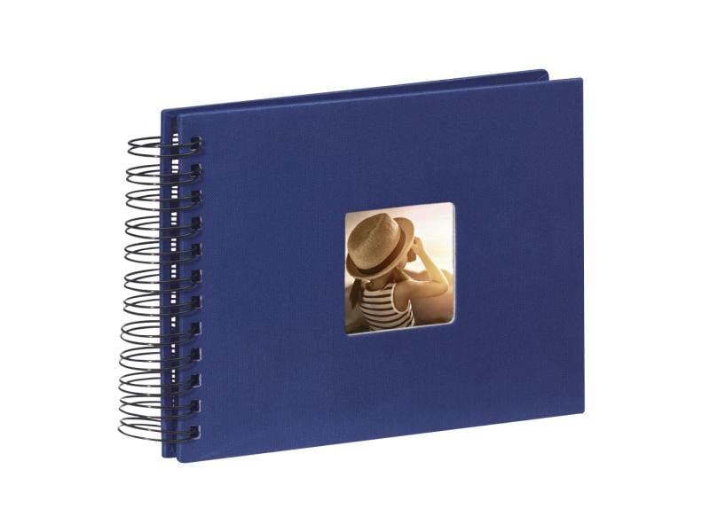 Hama Album photo Fine Art 24 x 17 cm bleu foncé, 50 pages noires