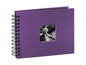 Hama Album photo Fine Art 24 x 17 cm Violet, 50 pages noires