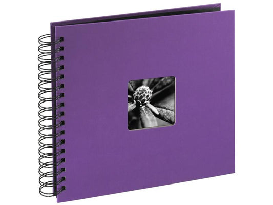 Hama Album photo Fine Art 28 x 24 cm Violet, 50 pages noires