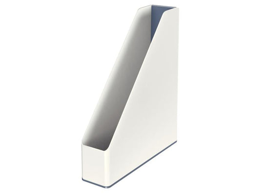 Leitz Porte-revue WOW Duo Colour A4 Bleu/Blanc