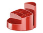 HAN Pot à crayons Rondo Rouge, 9 compartiments