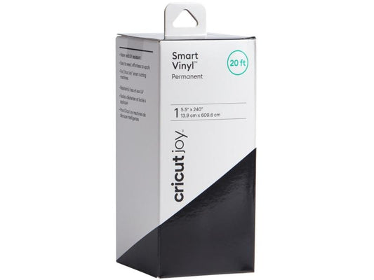 Cricut Film de vinyle Joy Permanent, 13.9 x 609.6 cm, noir