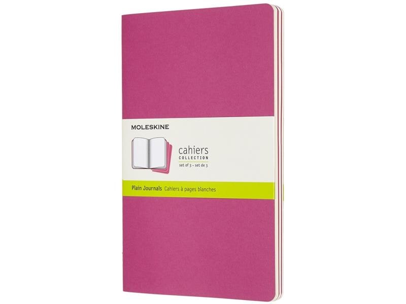 Moleskine Bloc-notes A5 Vierge, Rose, 3 pièces