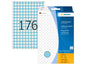 HERMA Étiquettes multi-usage 2213 Bleu, 32 feuilles