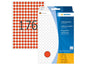 HERMA Étiquettes multi-usage 2212 Rouge, 32 feuilles
