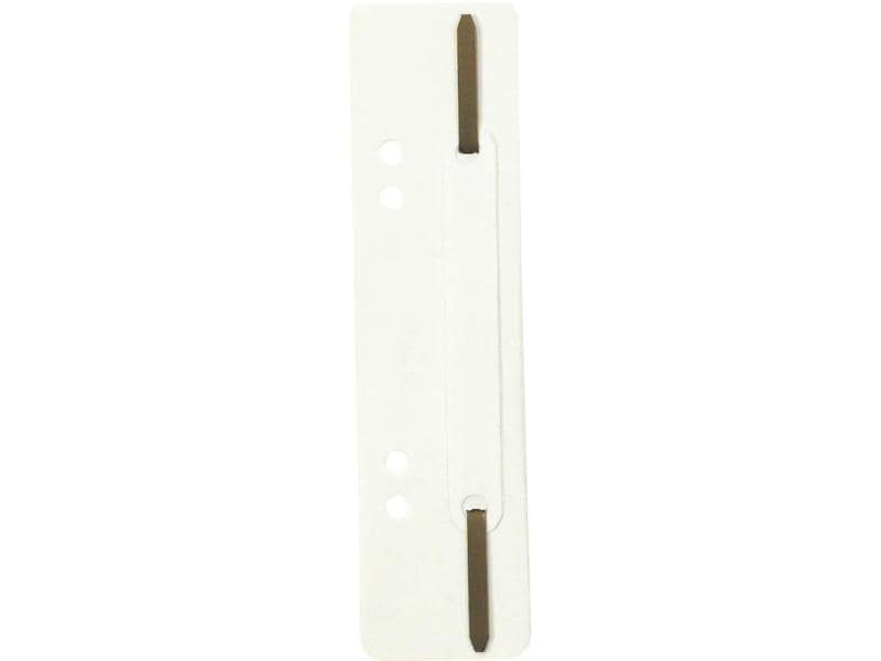 Exacompta Bandes de reliure avec double perforation, 25 pièces, blanc