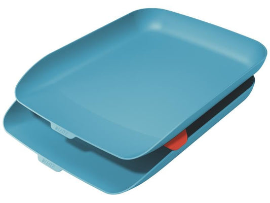 Leitz Panier Cosy, ensemble de 2 Bleu