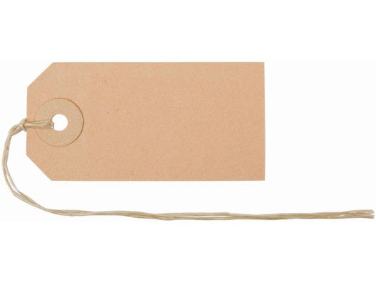 Biella Étiquettes suspendues 35 x 70 mm, 50 pièces