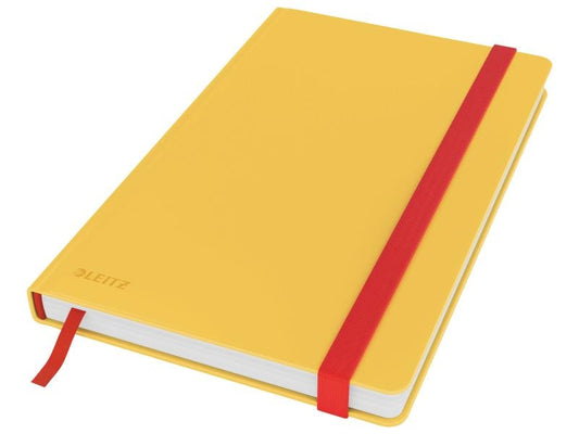 Leitz Bloc-notes Cosy 14.8 x 21 cm, À carreaux, Jaune