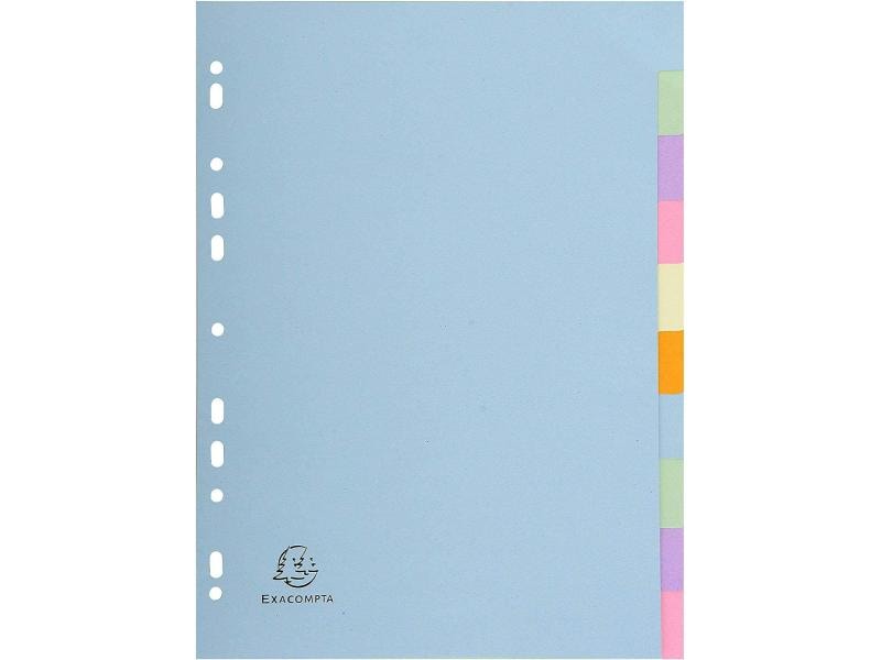 Exacompta Registre A4 10 onglets