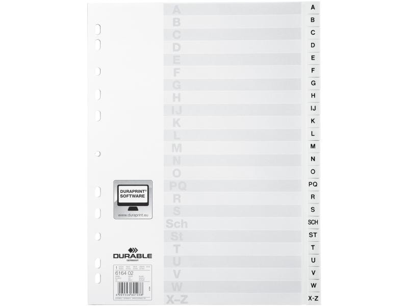 DURABLE Registre A4 A-Z 24 parties