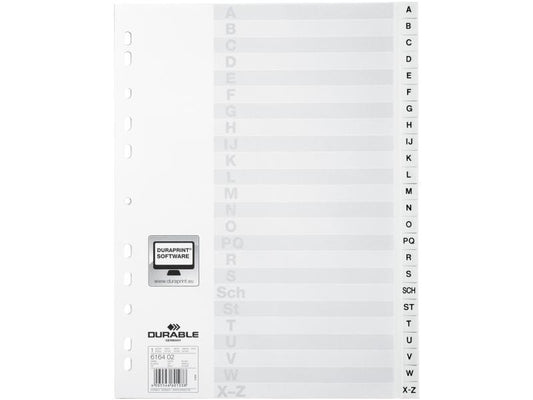 DURABLE Registre A4 A-Z 24 parties