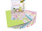 Folia Bloc de papier à motif Romantique Multicolore