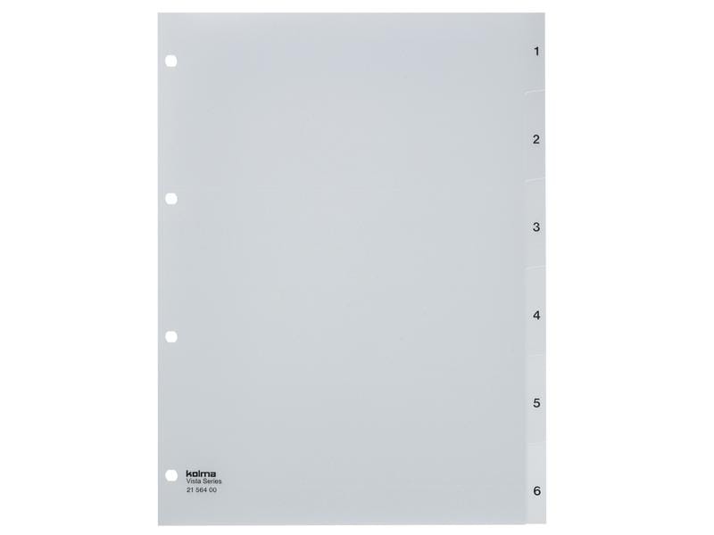 Kolma Registre A4 Vista 1-6