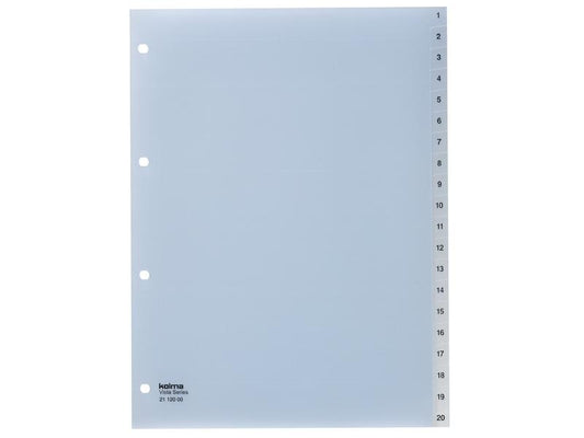 Kolma Registre A4 Vista 1-20