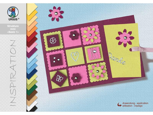 URSUS Papier cartonné Basic 1, A6, 60 feuilles