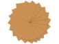 URSUS Papier coloré A4, 130 g/m², 100 feuilles, marron clair